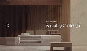 1x world model sampling competition