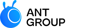 Ant Group logo humanoid guide