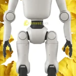 PHYBOT C1 humanoid robot standing upright, showing its compact design and lightweight research-oriented structure humanoid guide