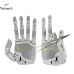 TetherIA Aero Hand Open humanoid guide