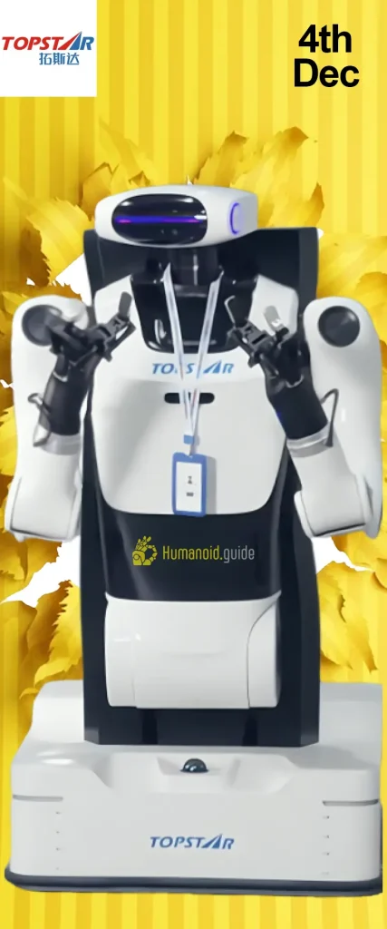 Xiao Tuo, the humanoid robot by TOPSTAR designed for research, education, and light industrial tasks Humanoid Guide