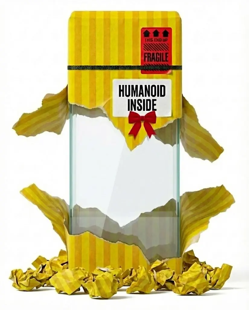 empty humanoid box