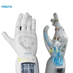 BionicSoftHand robotic hand by FESTO humanoid guide