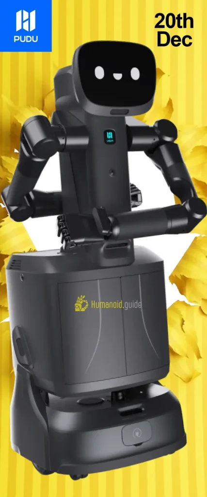 FlashBot Arm by Pudu Robotics humanoid guide
