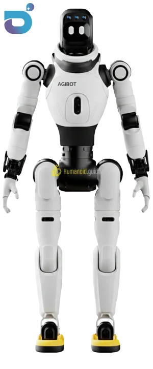 Lingxi X2 by AgiBot humanoid guide