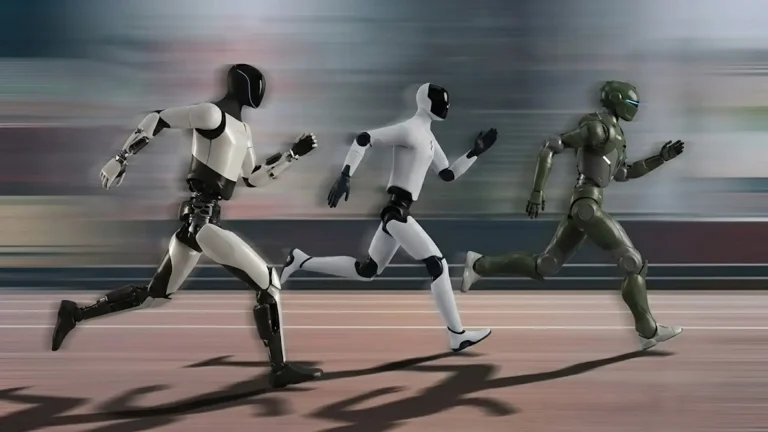 EngineAI T800 Tesla Optimus 2.5 and Figure Figure 03 running