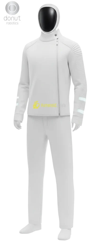 Cinnamon 1 humanoid robot Donut Robotics humanoid guide