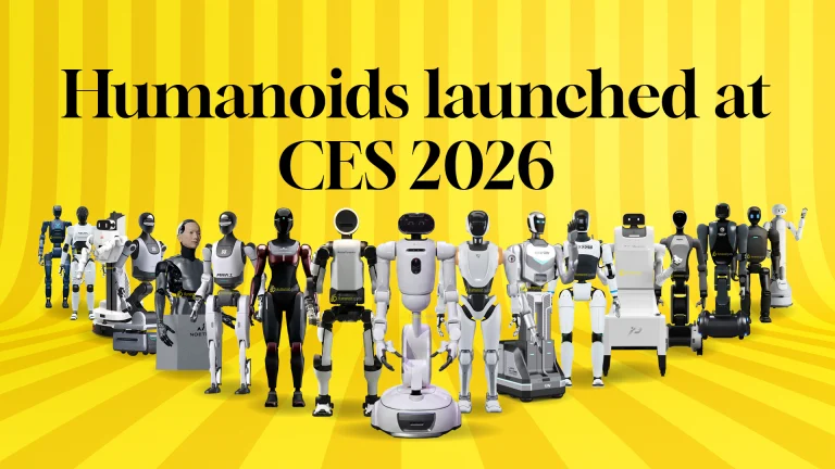 humanoids launched at ces 2026