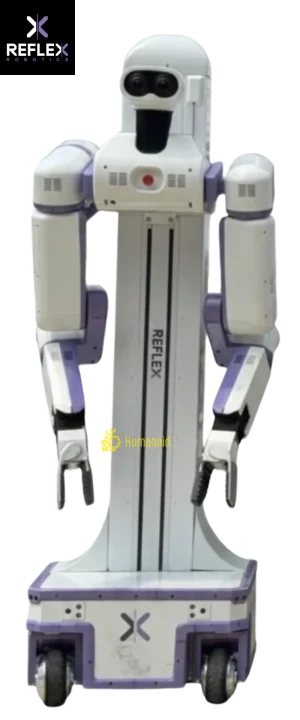Reflex humanoid robot by Reflex Robotics humanoid guide