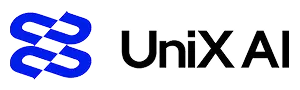 Unix AI logo humanoid guide