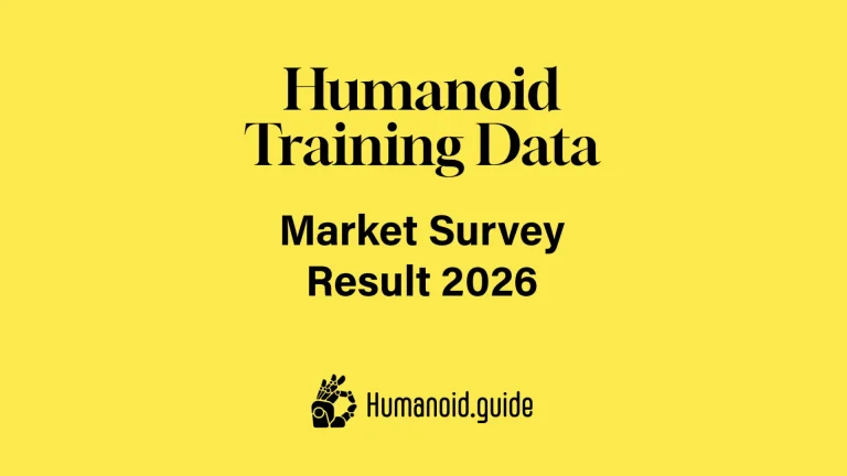 Humanoid Training Data Market Survey 2026