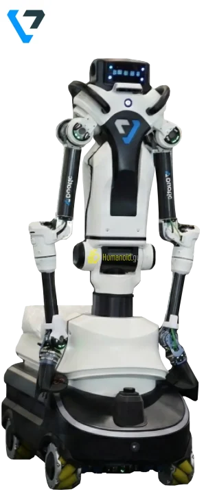 Duatic Alpha humanoid robot by Duatic humanoid guide