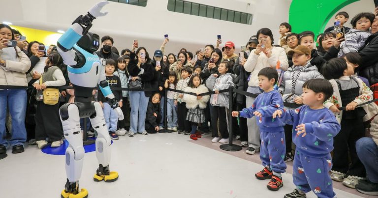 Humanoid Robots Showcase Physical AI at Seoul Festival
