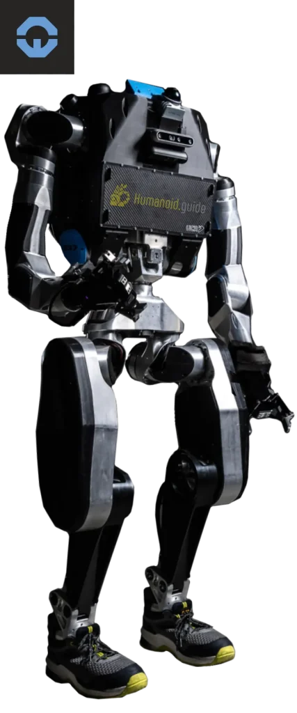 Moby humanoid robot by Noble Machines
