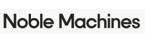 Noble Machines logo humanoid guide
