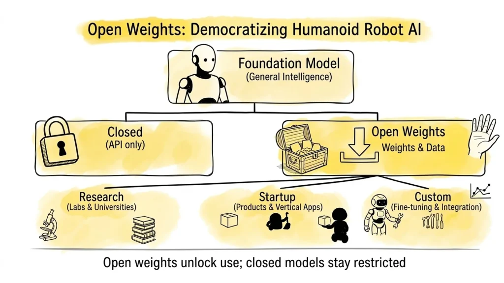 Foundation models humanoid guide Open-Weights