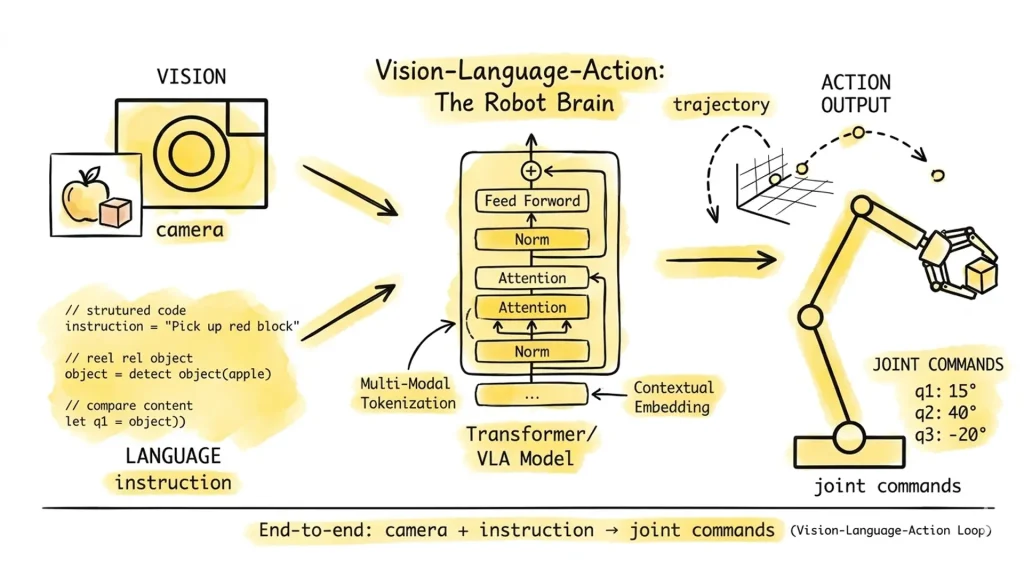 Foundation models humanoid guide Vision-Language-Action