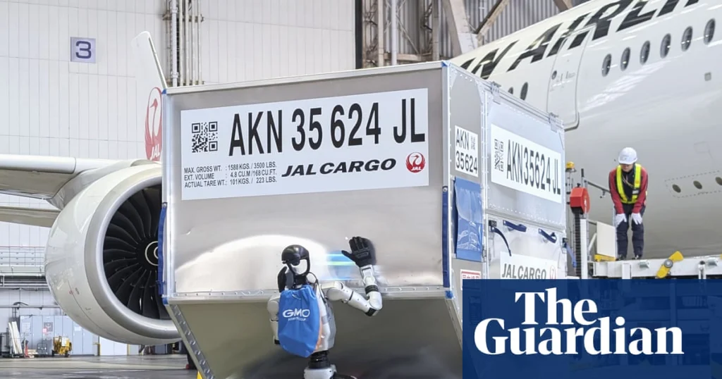 Japan Airlines starts airport baggage humanoid robots at Haneda