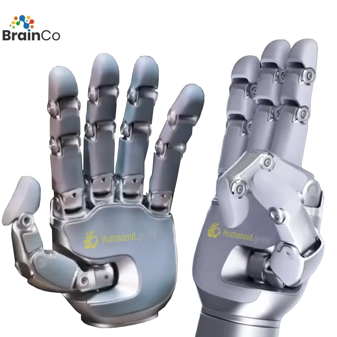 Revo3 hand by BrainCo humanoid guide