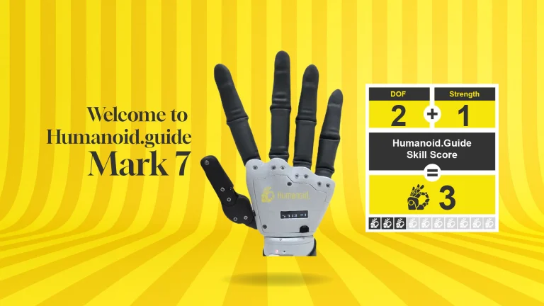 Welcome, Mark 7 Robotic Hand by Mand.ro!