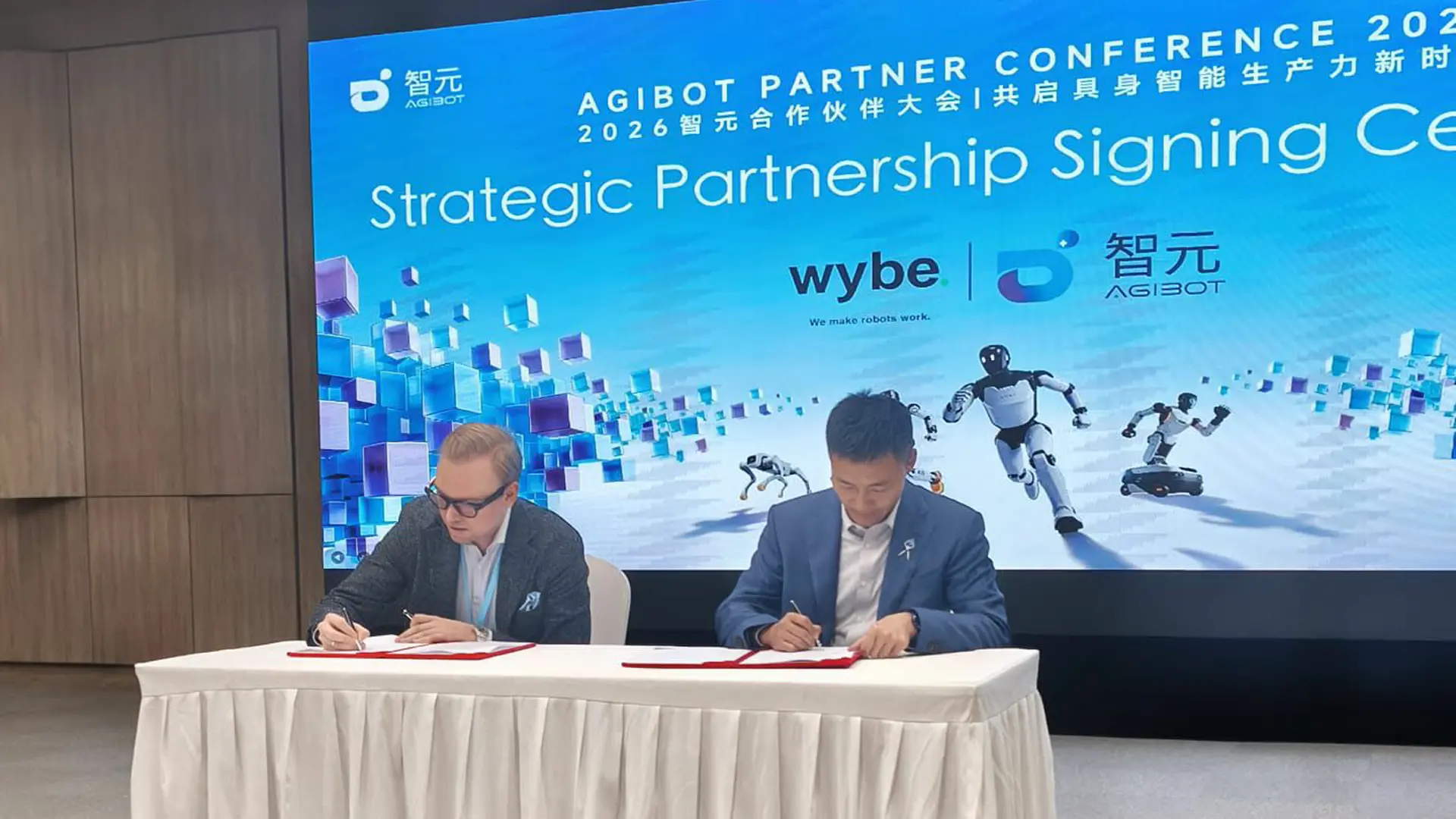 Wyde Agibot partnership Humanoid.guide