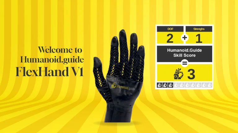 Welcome, FlexHand V1 Robotic Hand by LX Robotics!