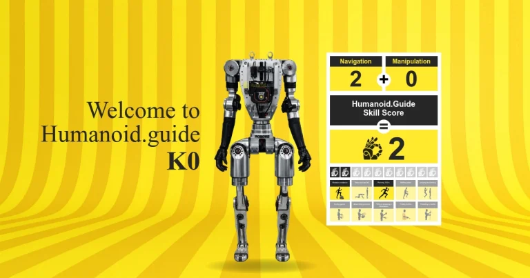 Welcome, K0 Humanoid Robot by ROBOTIS!