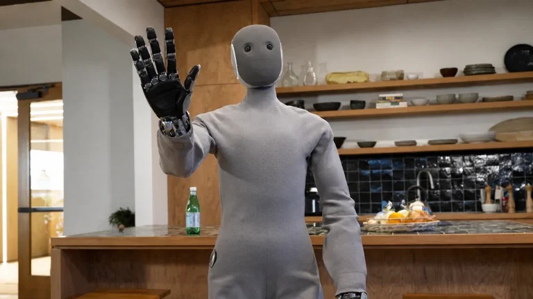1X details NEO humanoid robot factory as output targets rise