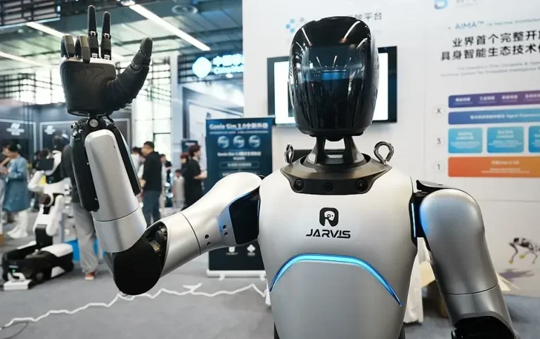 AGIBOT A2 humanoid robot showcases Jakarta, eyes industry roles