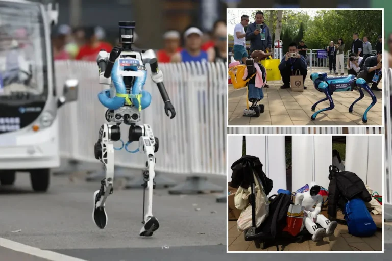 Honor humanoid robot wins Beijing half marathon in 50 minutes
