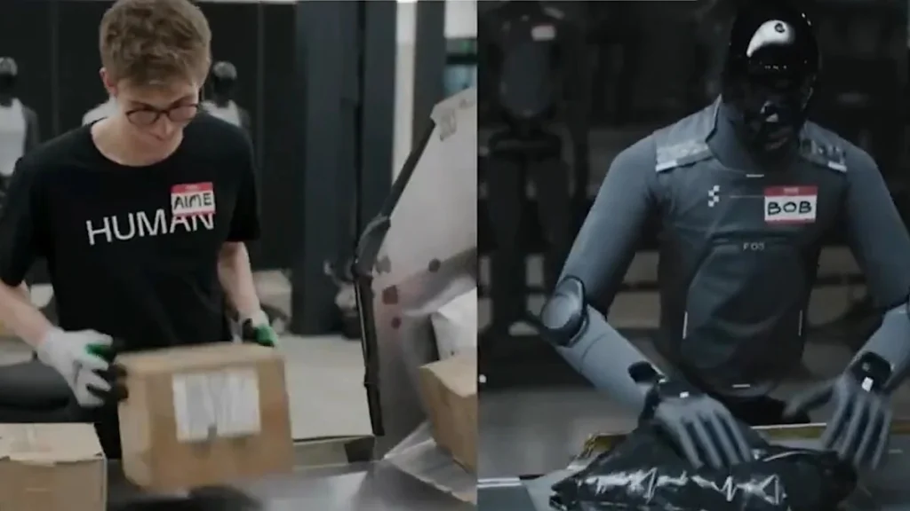 Figure AI humanoid robot nearly matches intern in sorting test