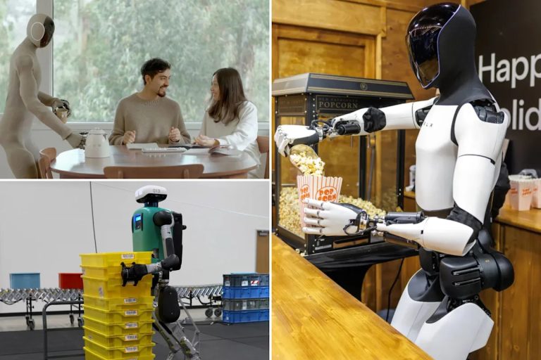 Home humanoid robots advance as Tesla, 1X, Agility scale up