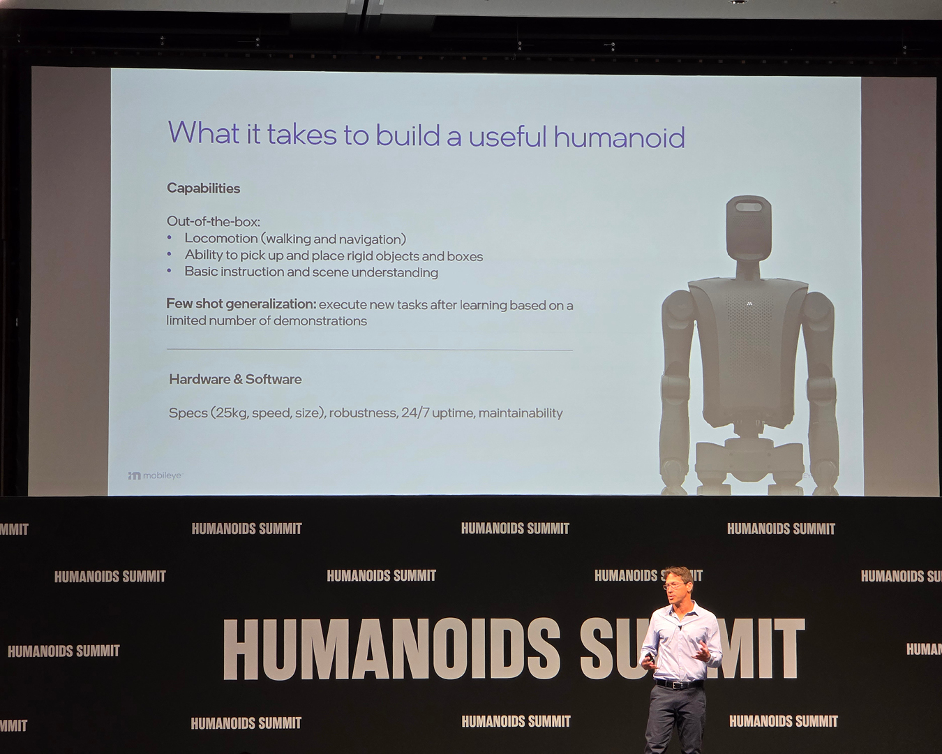 Mentee Robotics keynote on building AI for humanoids at the Humanoids Summit Tokyo