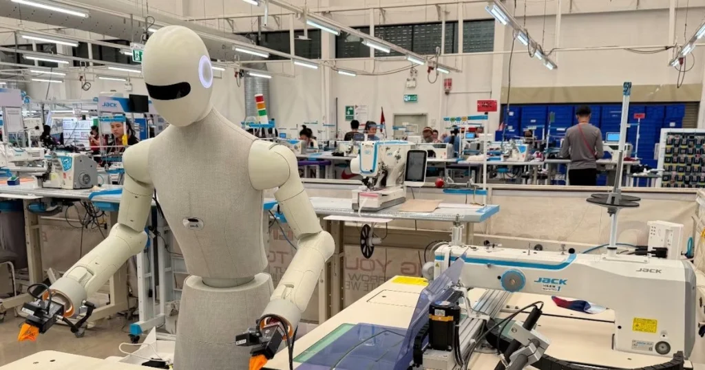 Jack Technology taps Siemens for humanoid sewing robots