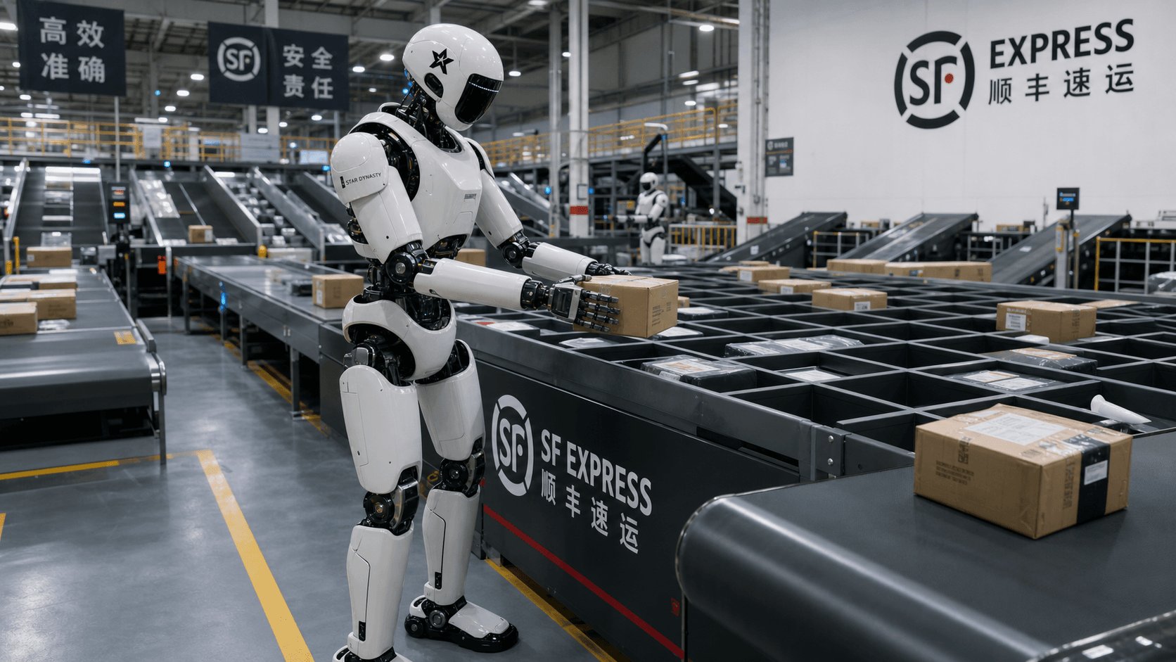 Star Dynasty humanoids deploy at SF Express after RMB 4B raise