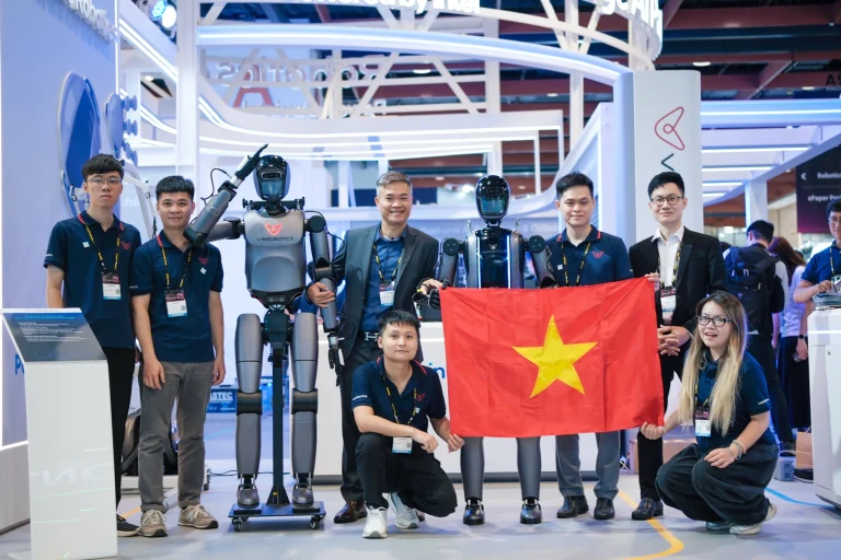 Vingroup humanoid robots debut at ICRA 2026 and Computex Taipei