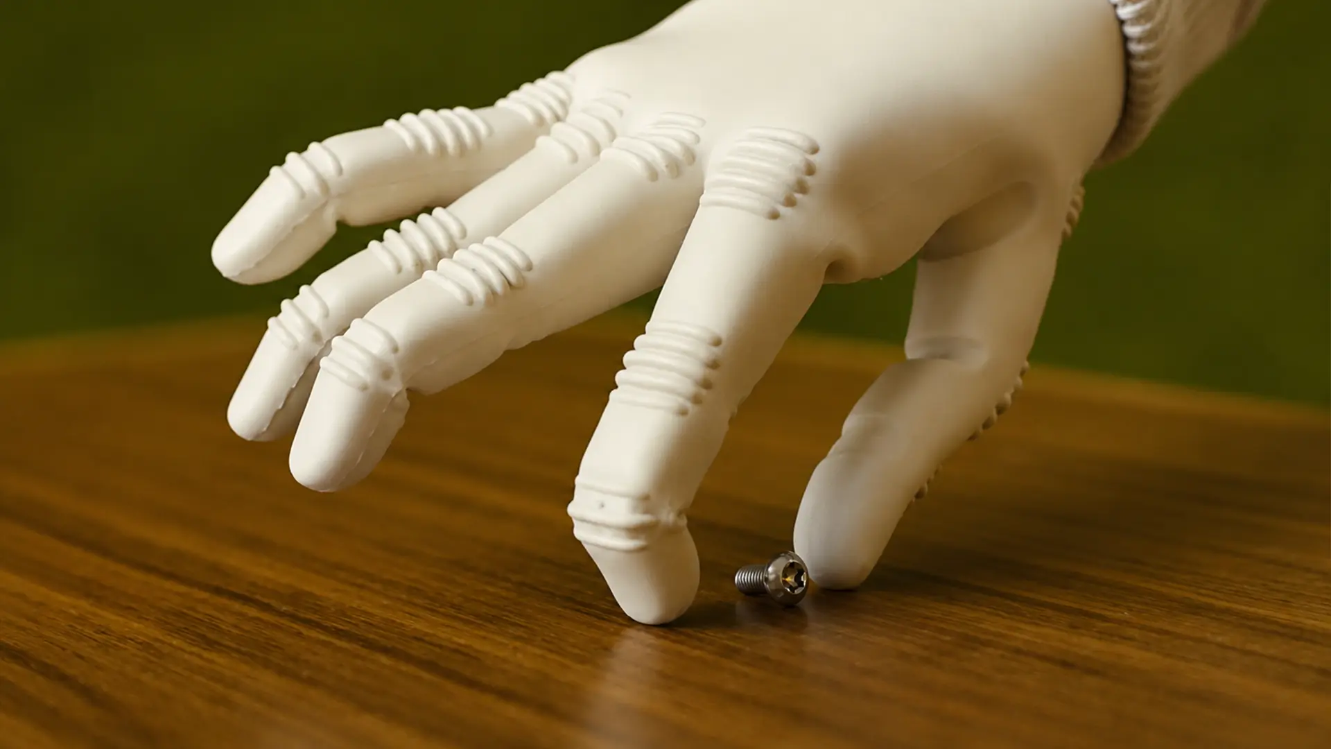 The new 1X NEO hands picking up small objects