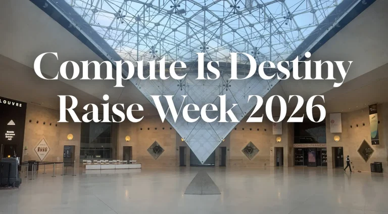 Compute Is Destiny Raise Week 2026