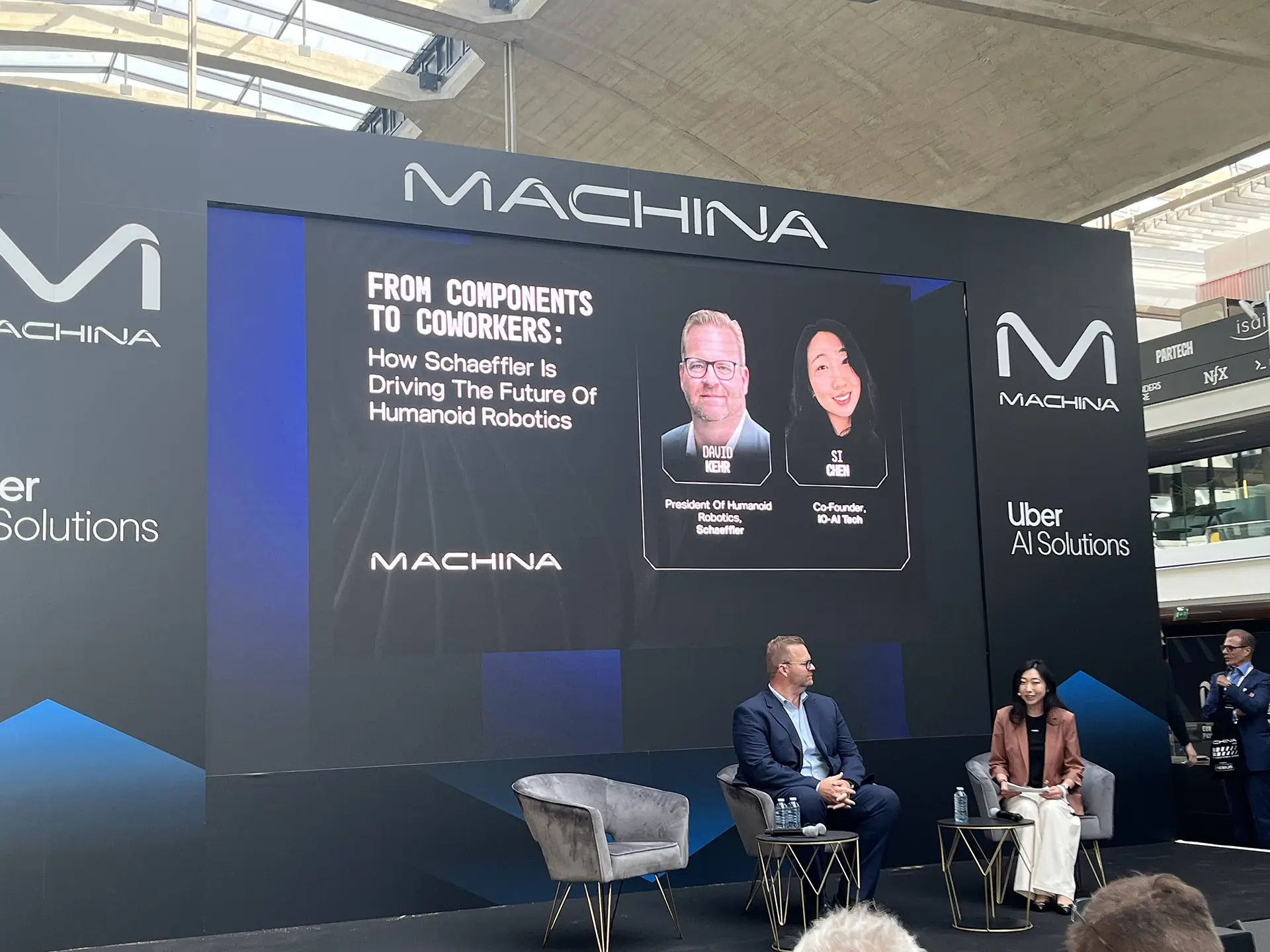 David Kehr of Schaeffler in conversation with Si Chen at Machina 2026
