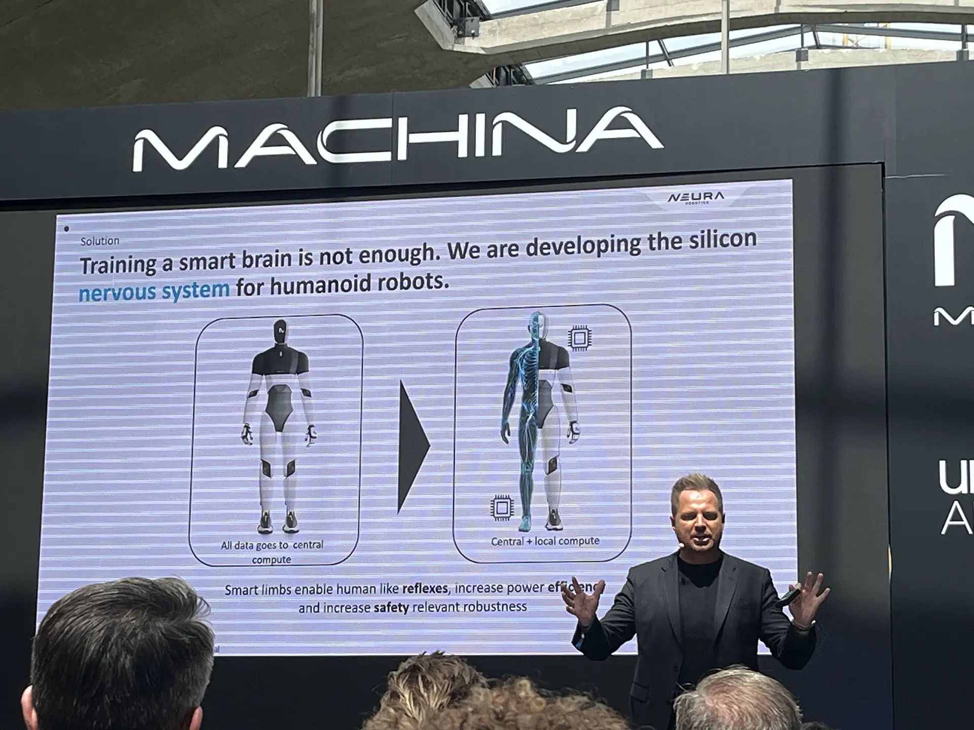 David Reger of Neura Robotics on the silicon nervous system for humanoid robots at Machina 2026