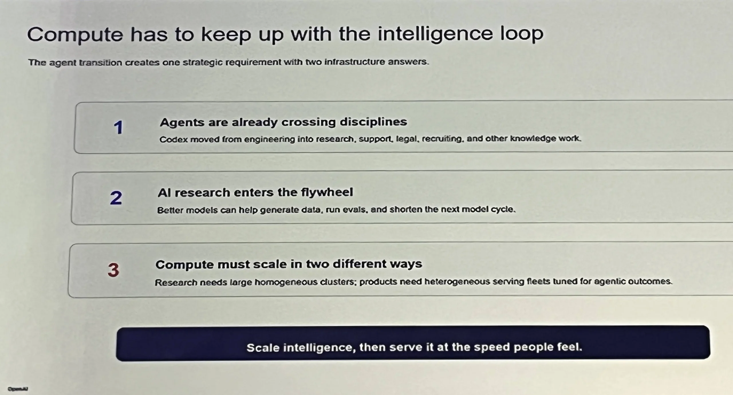 OpenAI keynote slide at RAISE Summit 2026, Paris