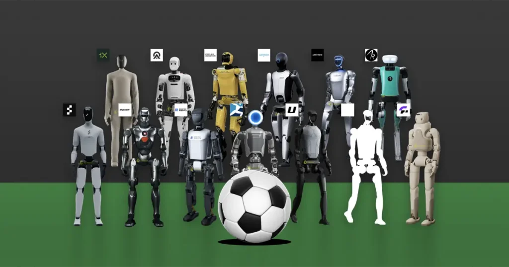 World Cup XI of Humanoid Robots