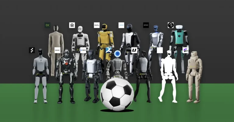 World Cup XI of Humanoid Robots