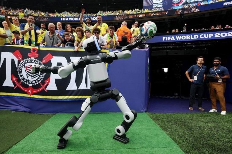 Atlas humanoid performs at World Cup before factory deployment
