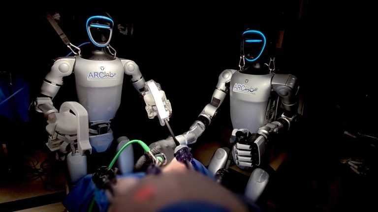 Unitree G1 Humanoids Perform Teleoperated Pig Surgery