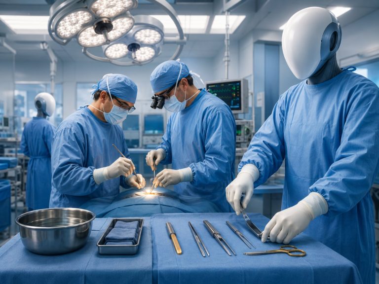 Framework puts humanoid operating room robots in support roles