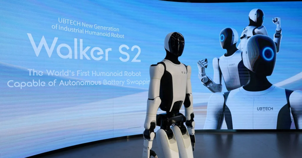 UBTech unveils U1 humanoids for companion robot market