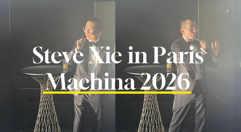 Steve Xie in Paris Machina 2026