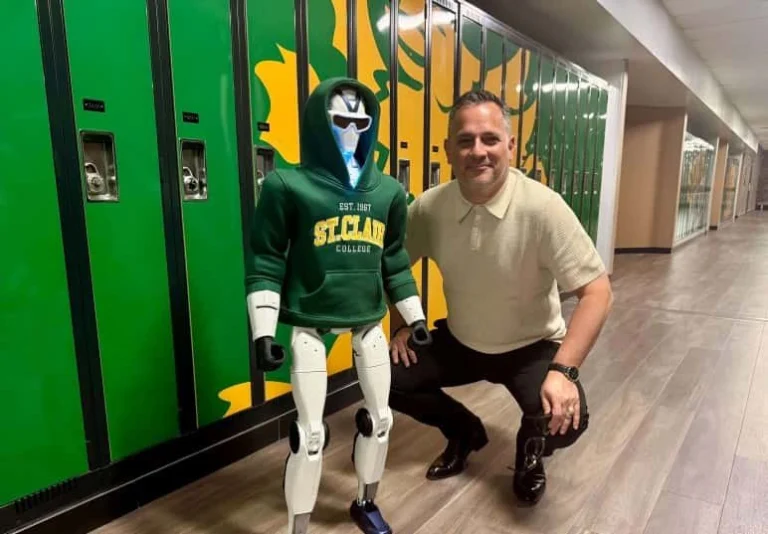 St. Clair College Adds Unitree R1 for Humanoid Research