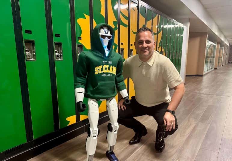St. Clair College Adds Unitree R1 for Humanoid Research